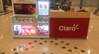Kiosk Claro Shop. Anália Franco